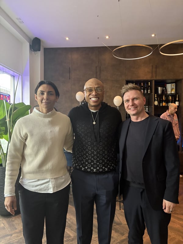 Most people see the finished studio.