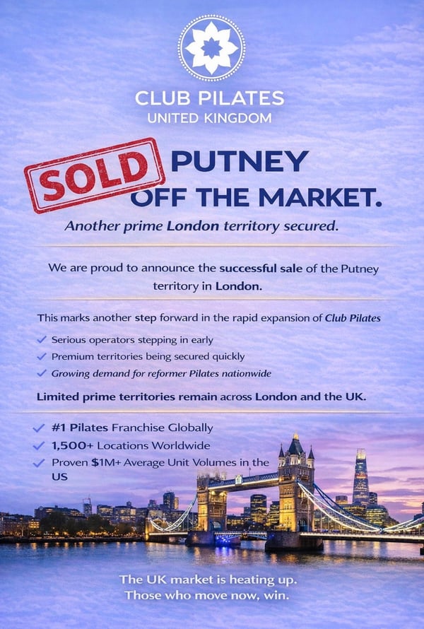 Putney is off the market!