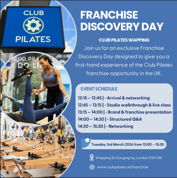 Two weeks until our next Franchise Discovery Day