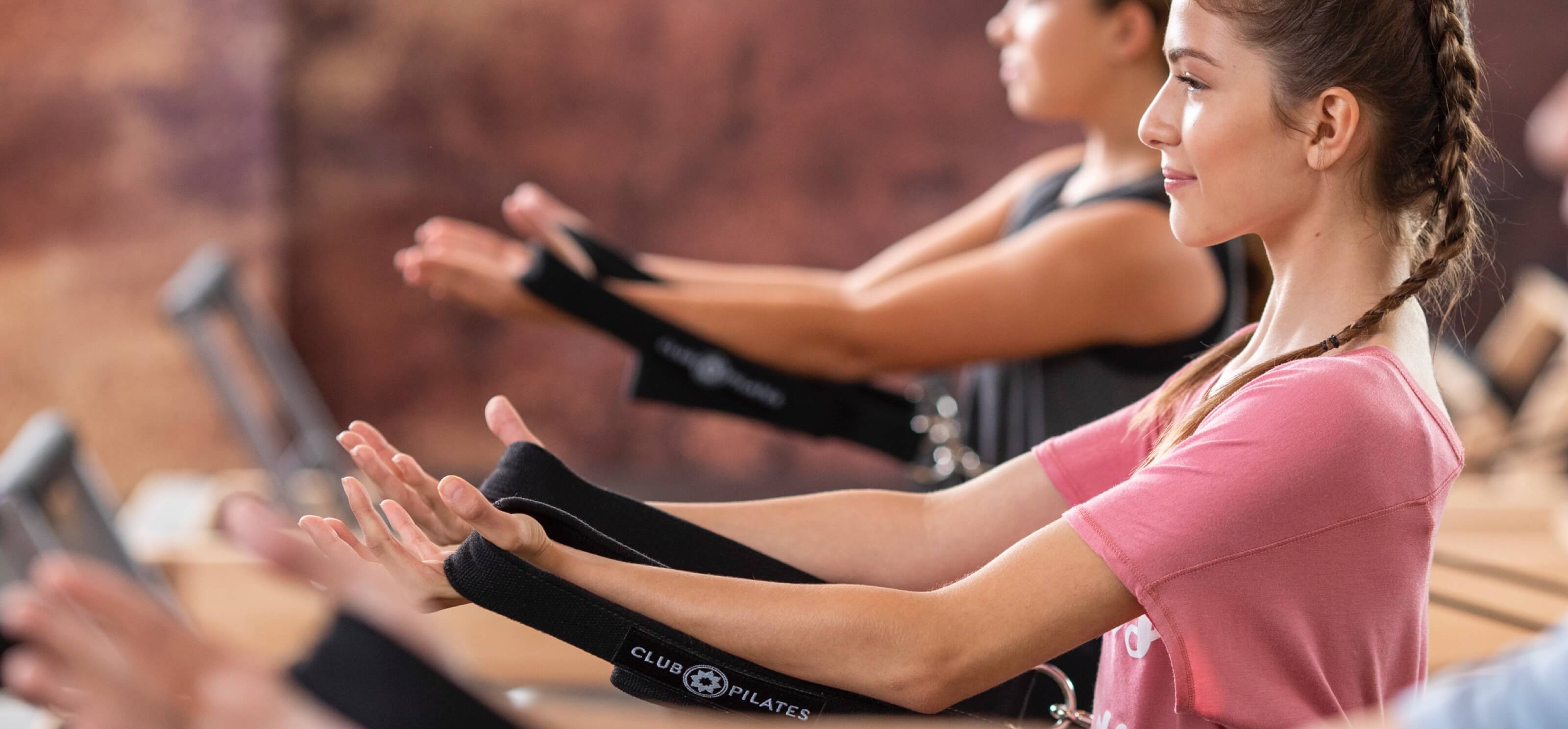 Group workout using resistance bands